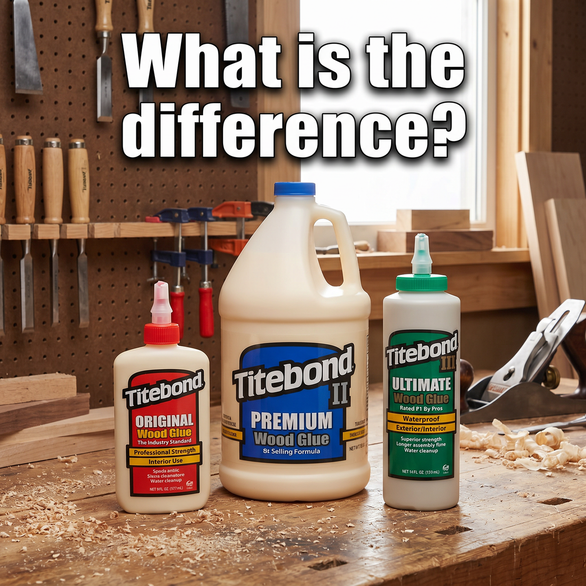 Titebond - What's the difference?