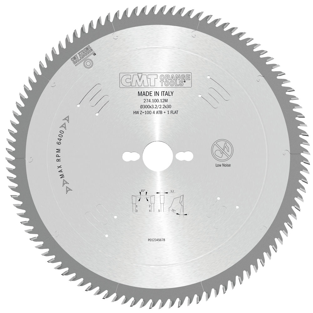 Xtreme Hw Saw Blade 250X3,2X30 Z=80 1Ftg + 4Atb