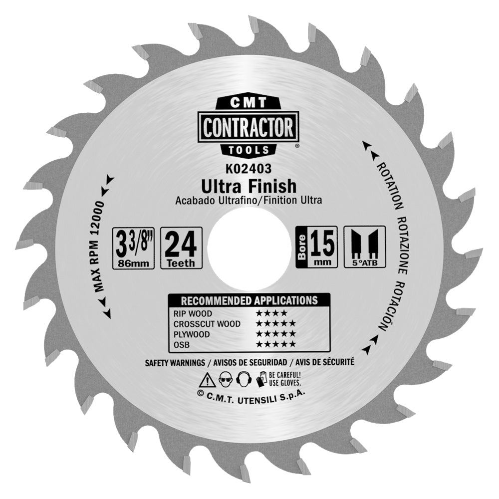 ITK CONTRACTOR 3-3/8''x24x15mm