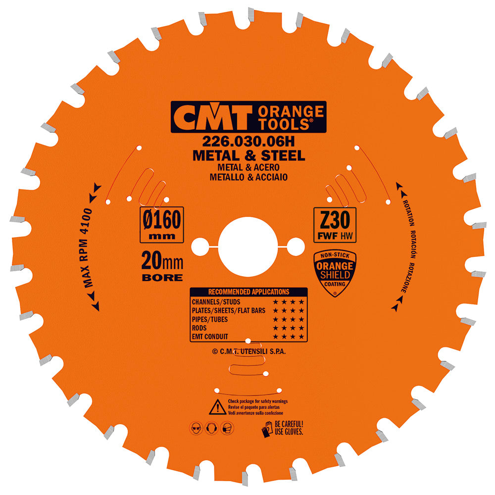 Dry Cut Blade 136.5X1.5/1.2X20 Z=30 Fwf