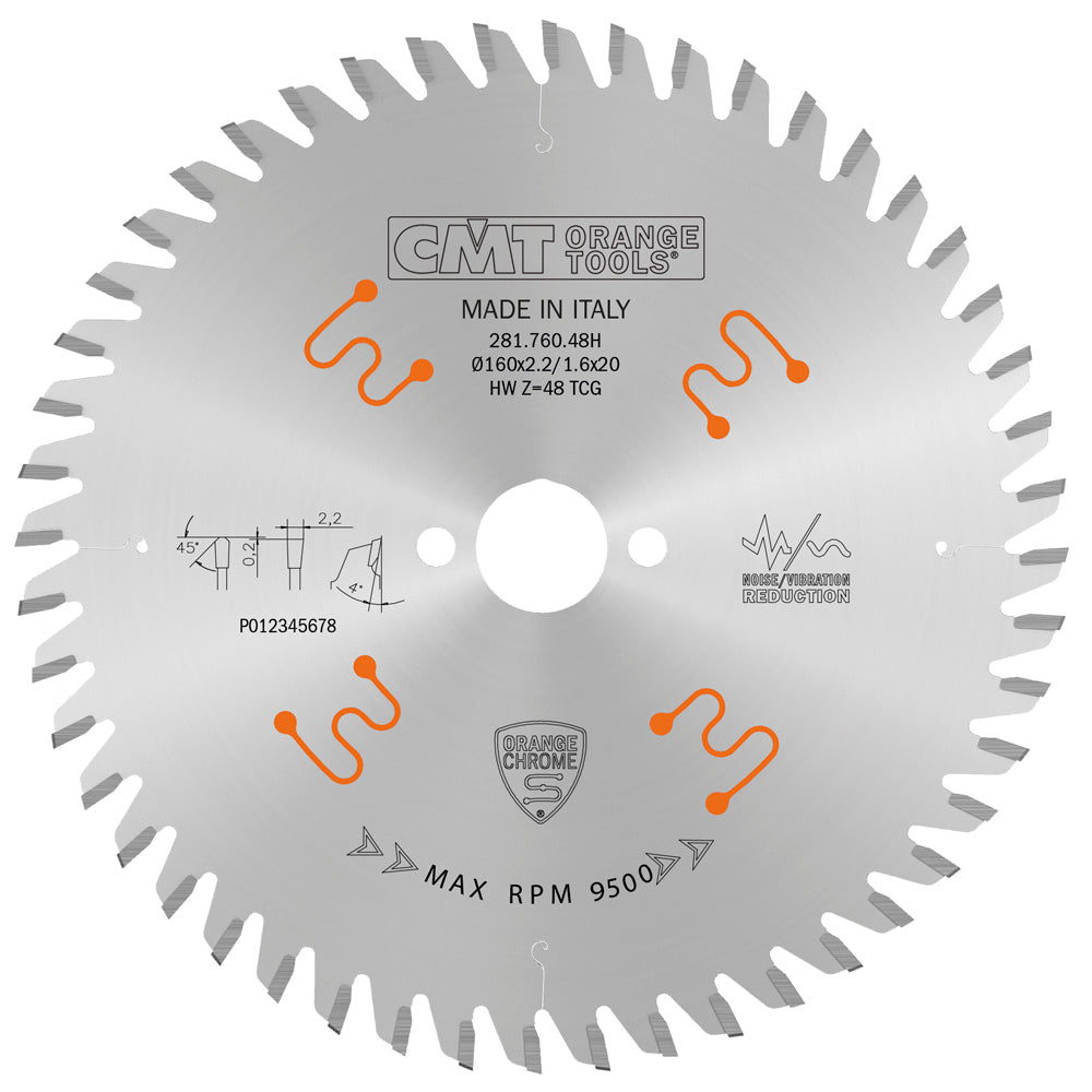 Saw Blade Hw 300X3.2/2.2X30 Z72 10Hwg (Chrome)