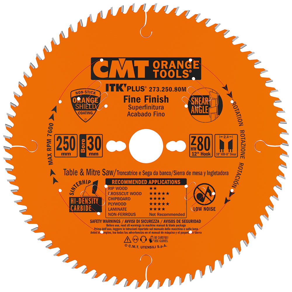 Itk Plus Fine Finish Saw Blade Hw 190X1.7X30(+20+16) Z=64 At