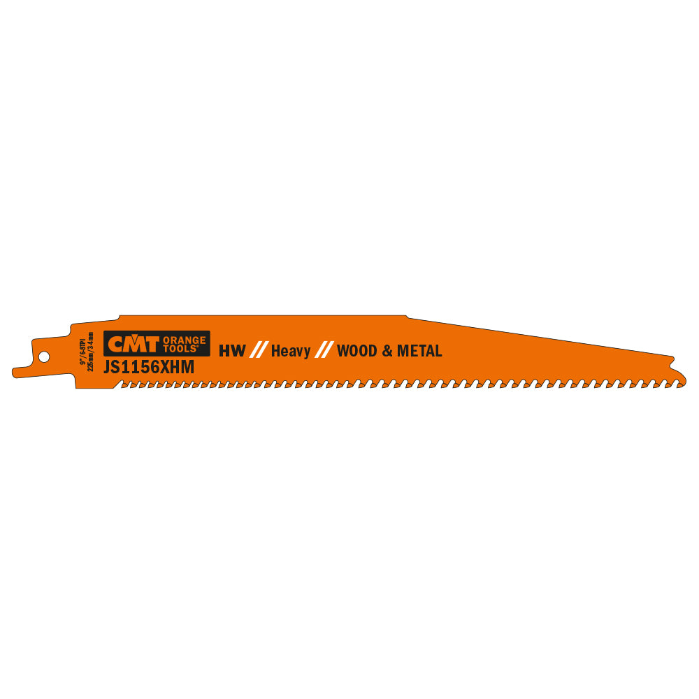 3 SABRE SAW WOOD HW 225x24x1.2 6-8TPI CARBIDE TIPPED