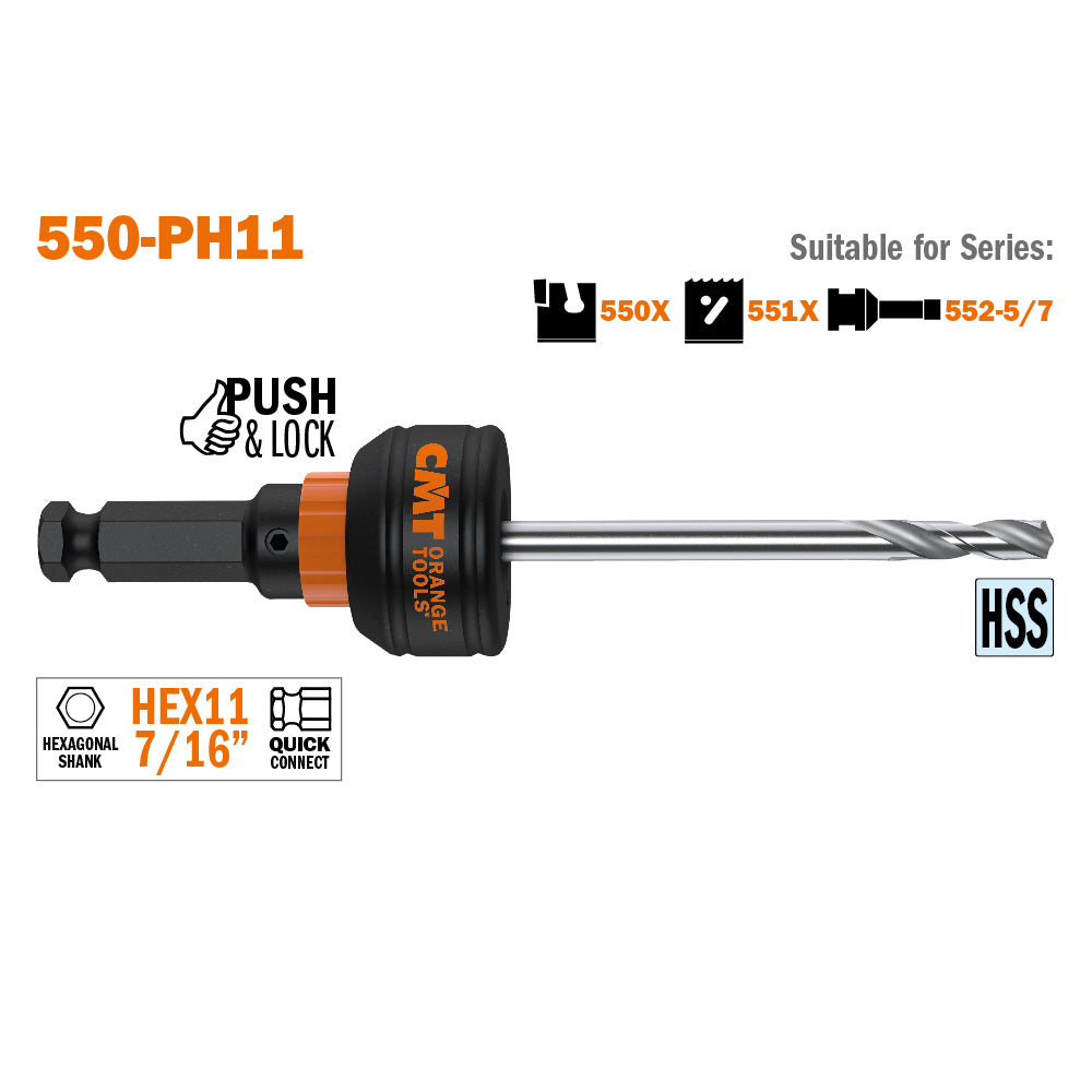 Starter Kit Arbor P&L HEX 8.5 C/TIP HS + 5 Adaptors