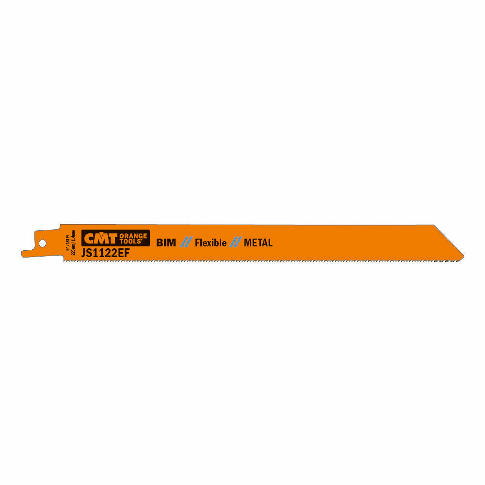 20 SABRE SAW METAL BIM 225x1.4x18TPI (SIDESET/MILLED)
