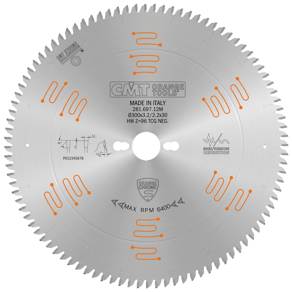 LAMINATE BLADE HPL HW 165x1.8/1.2x20 Z52 TCG Neg