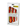 Insulated VDE screwdriver set flat-blade and PHILLIPS (6-piece)