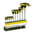 L-handle screwdriver set TX / TTX with holder (10-piece)