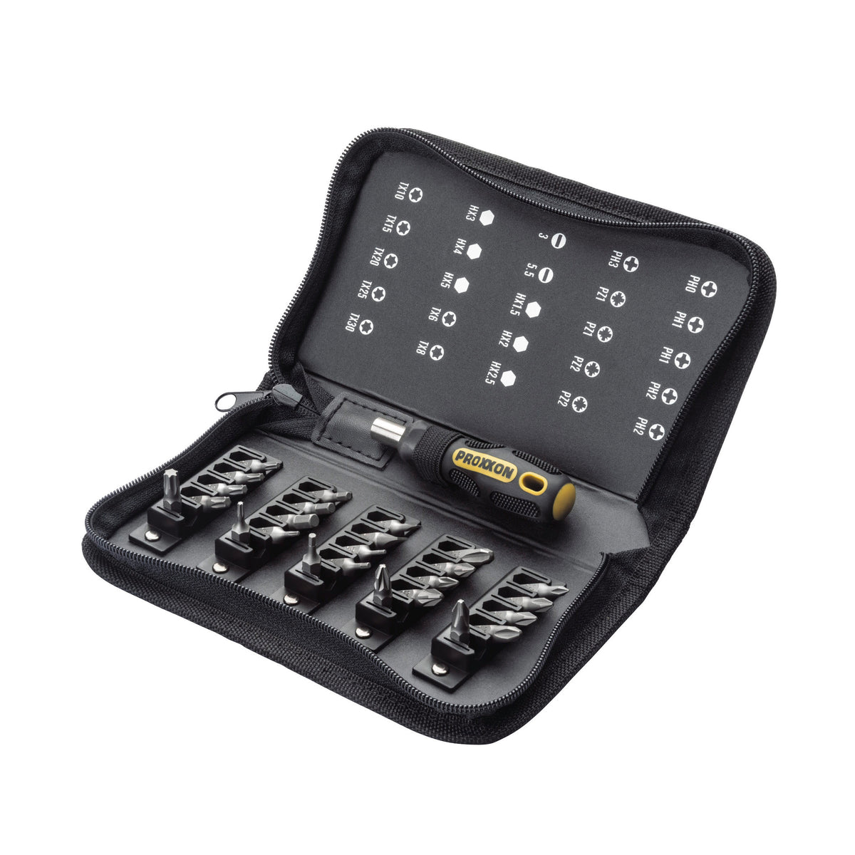 Compact bit set with FLEX-DOT handle 26pc