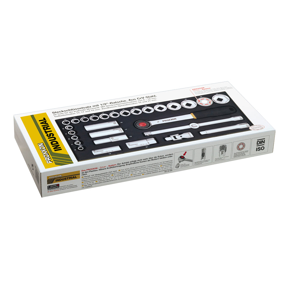 Socket set 1/2" (29-piece)