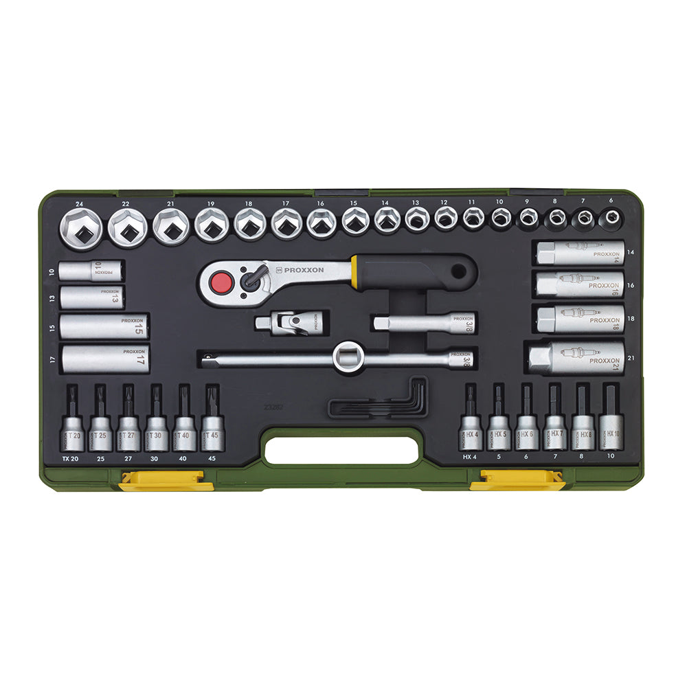 Compact set, 3/8" (47-piece)