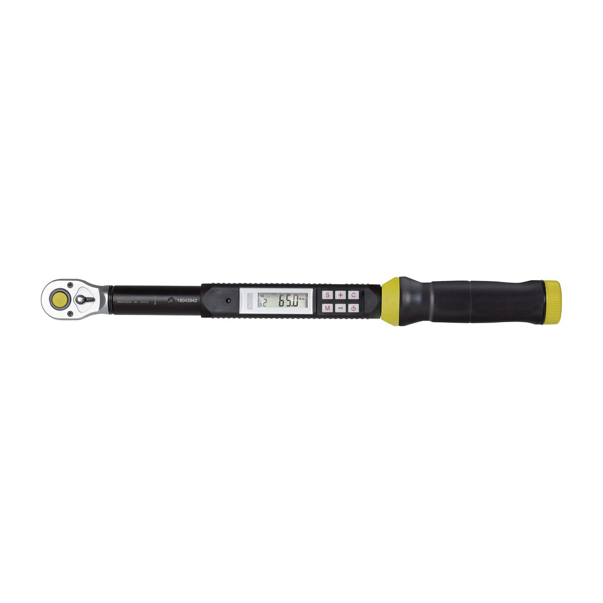 MicroClick digital torque wrench MC 100/E, for 10 - 100 Nm, 3/8"