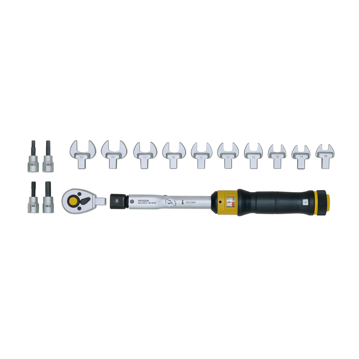 MicroClick torque wrench 60-Multi, for 12 - 60 Nm, 3/8"