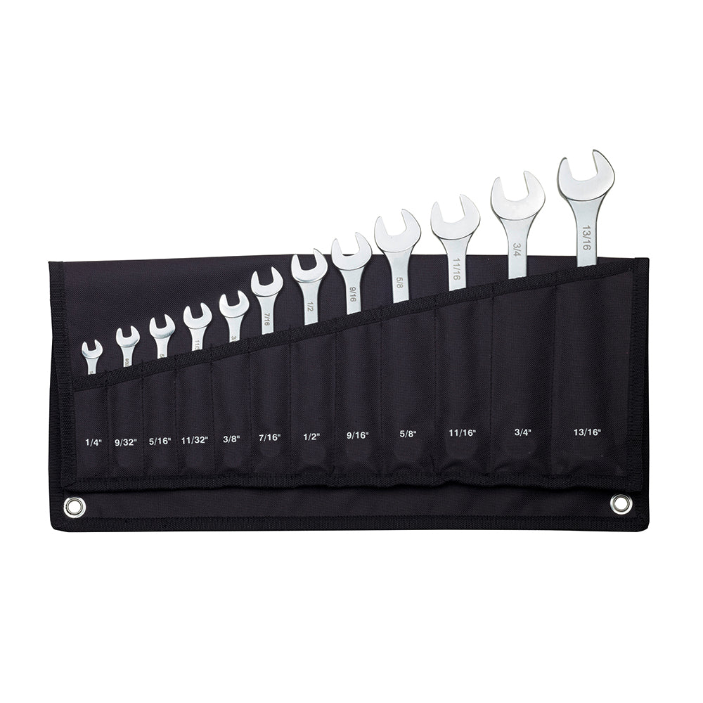 SlimLine-combination spanner set for imperial sizes (12-piece)