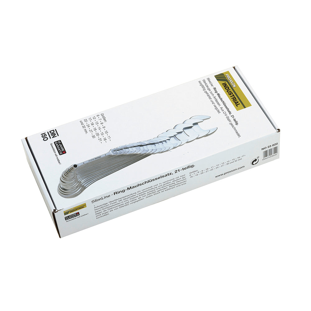SlimLine-combination spanner set 6 - 32 mm (21-piece)