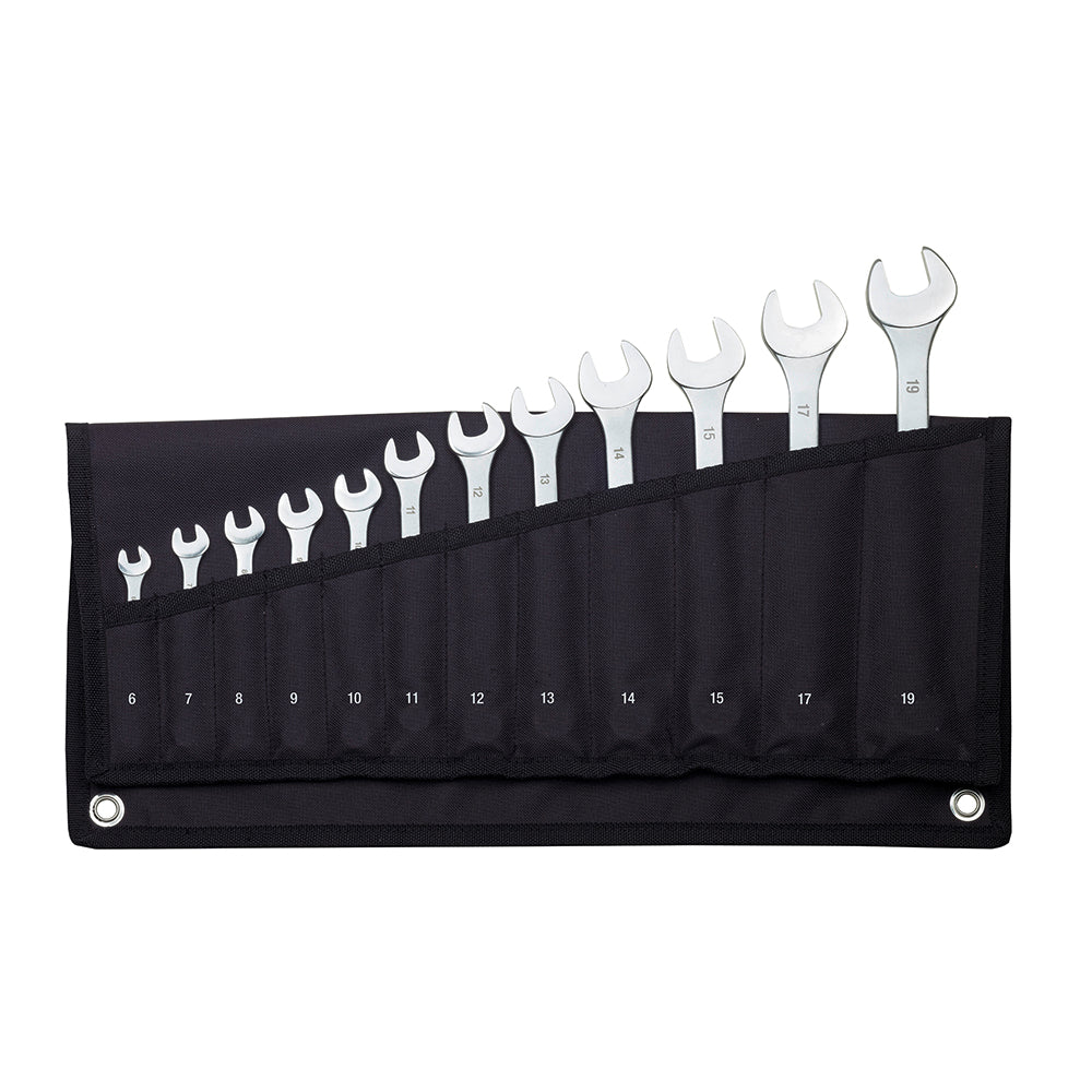 SlimLine-combination spanner set for metric sizes (12-piece)