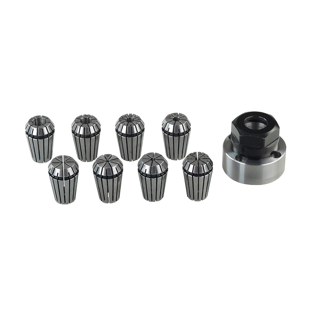Collet set with ER 20 collets for PD 250/E