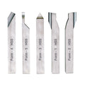 Cutting set (8 x 8 x 80 mm) HSS (5-piece)