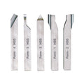 Cutting set (10 x 10 x 80 mm) HSS (5-piece)