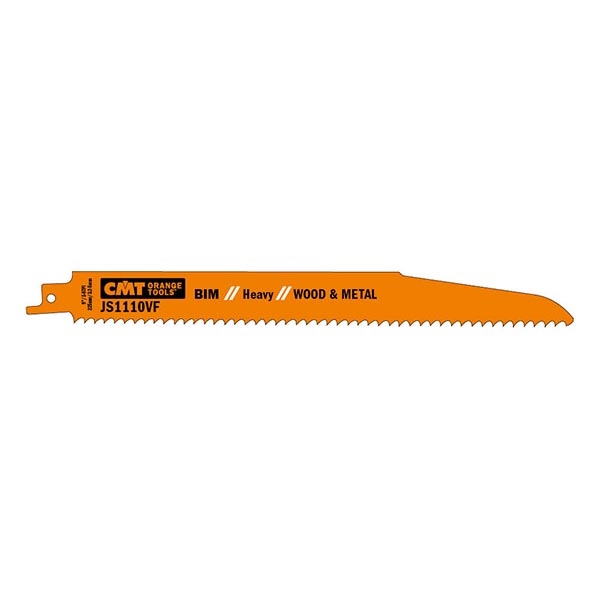 20 SABRE SAW BLADES FOR WOOD/METALS (BIM) 225x3.2-5x5-8TPI (