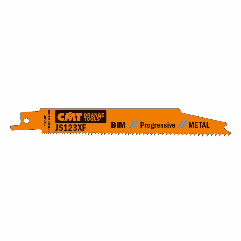 5 SABRE SAW METAL BIM 150x1.8-3.2x8-14TPI (SS/MILLED)