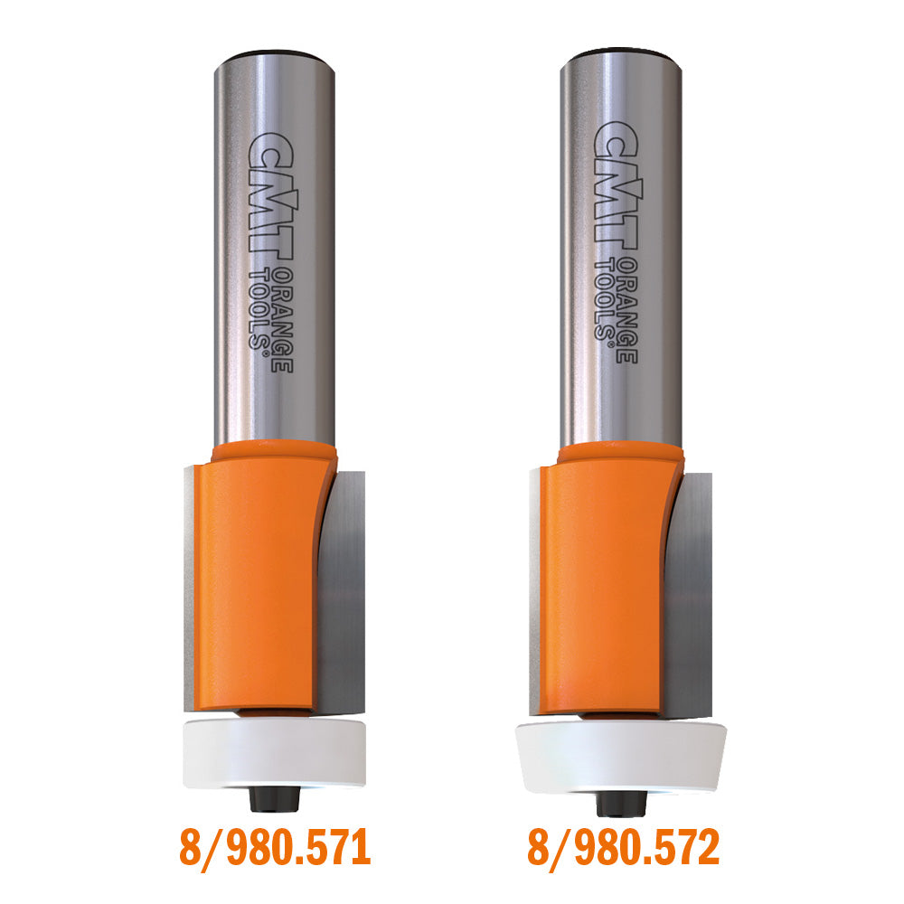 Solid Surface Flush Trim Bit W/Bearing Hw S=12,7 D=19,05X25,