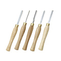 Woodturning chisel set (5-piece)