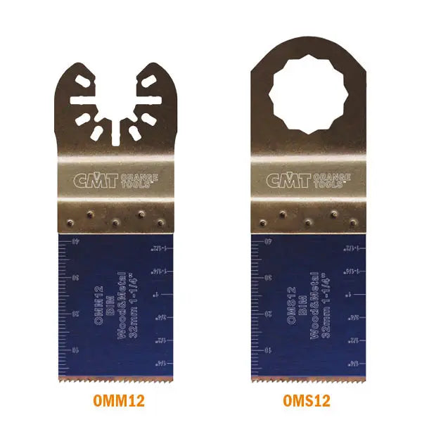 1-1/4” BI-METAL STD FLUSH-CUT UNIVERSAL BLADE WOOD&METAL-BIM (5pcs)