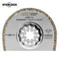 75mm (2-15/16") Diamond Coated Radial Saw Blade, Segmented, Extra-Long Life