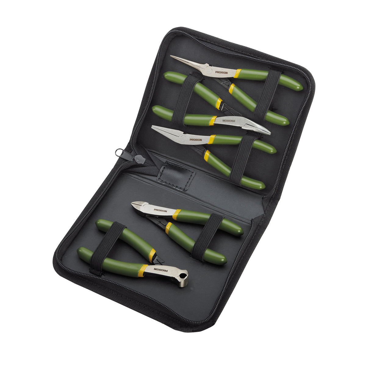 Precision Mechanics Pliers Set in case 5pc