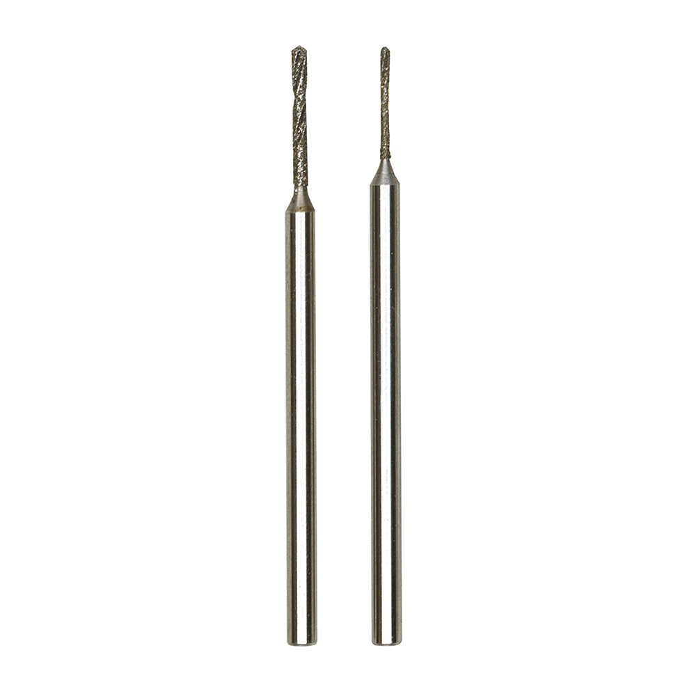 Diamond Micro twist drills (each one 0.8 + 1.2 mm)