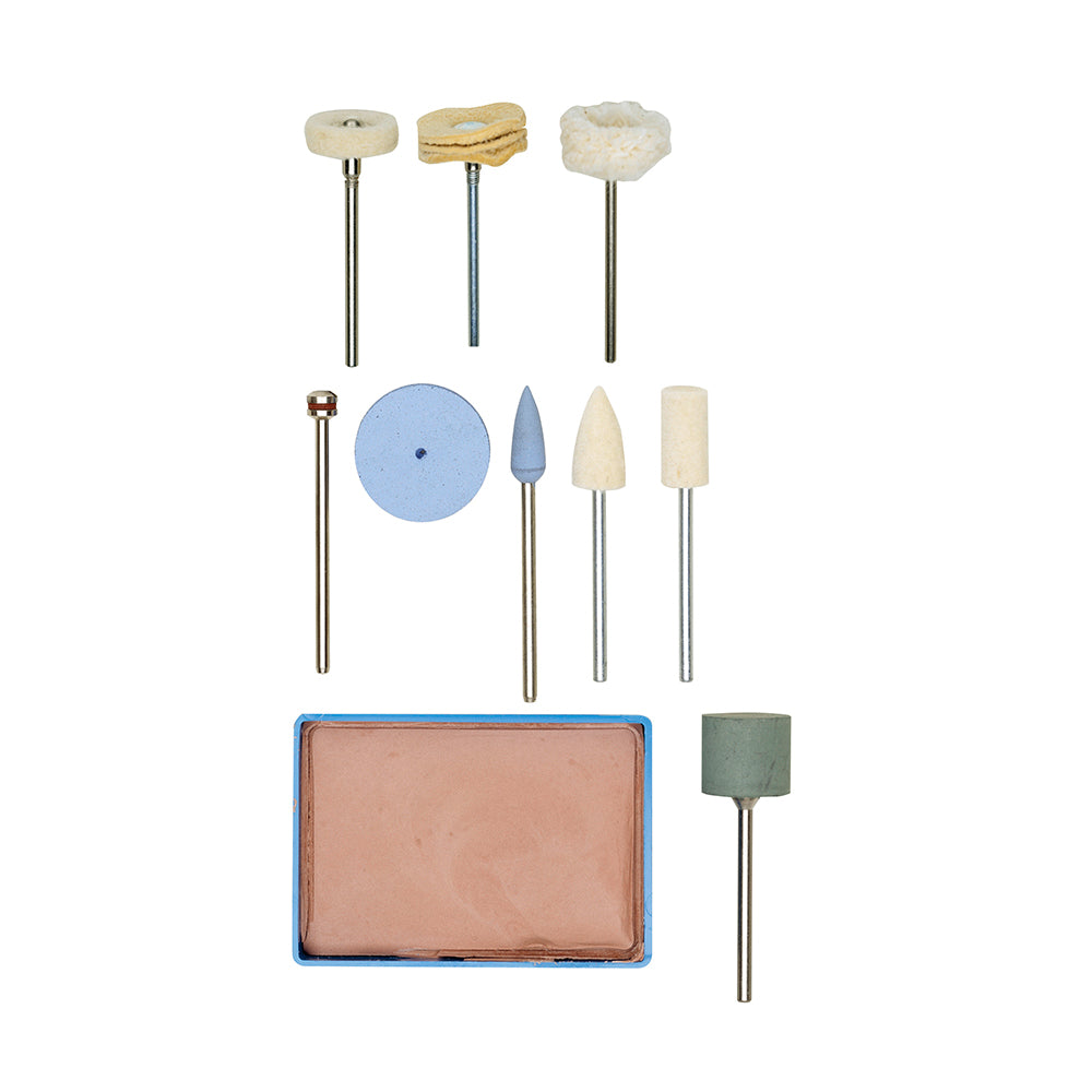 Polishing accessory set (10-piece)