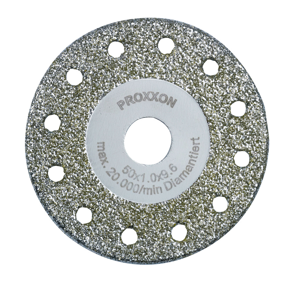 Diamond-coated cutting and roughing disc Ø 50 x 1 x 10 mm, for LHW + LHW/A