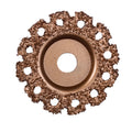 Tungsten carbide rasp- and cutting disc, Ø 50 mm cranked , for LHW + LHW/A