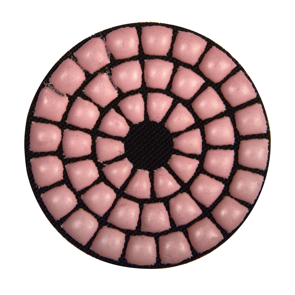 Diamond sanding/polishing pad, ? 50 mm, grain 50, 3 pcs.