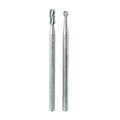 Tungsten carbide millers, cylindrical and ball shape, 2 pcs.