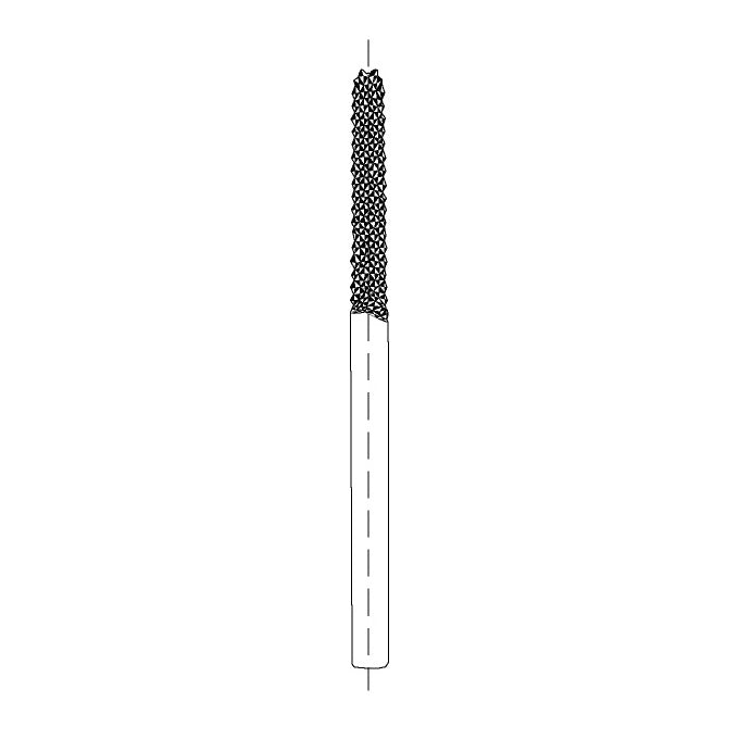Tungsten carbide multi-purpose millers, 3.2 mm