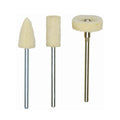 Felt Polishers, bullet-shape, 2 pcs.
