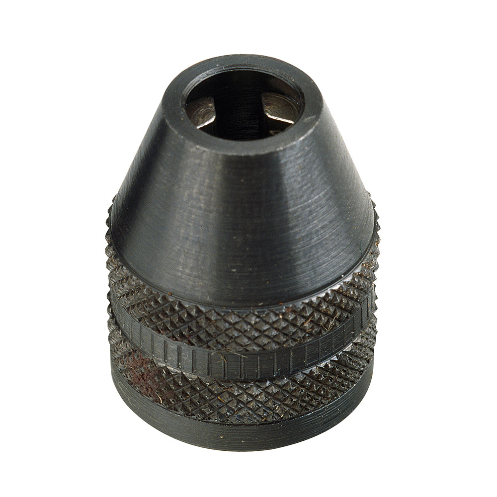 Three jaw keyless chuck (capacity 0.3 - 3.2 mm)