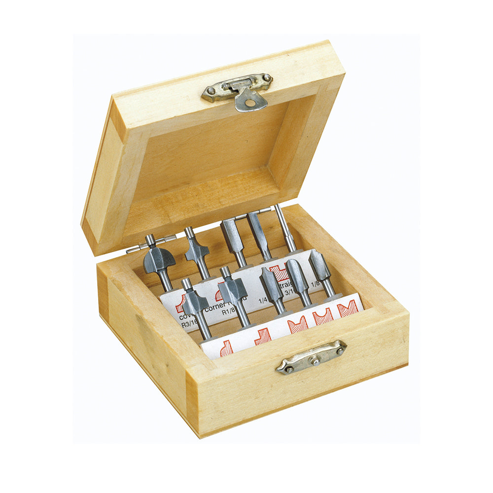 Set of router bits (10-piece)