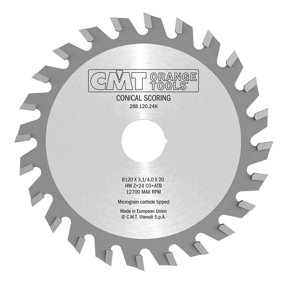Conical Scoring Saw Blade 150X4.3-5.5X45 Z36