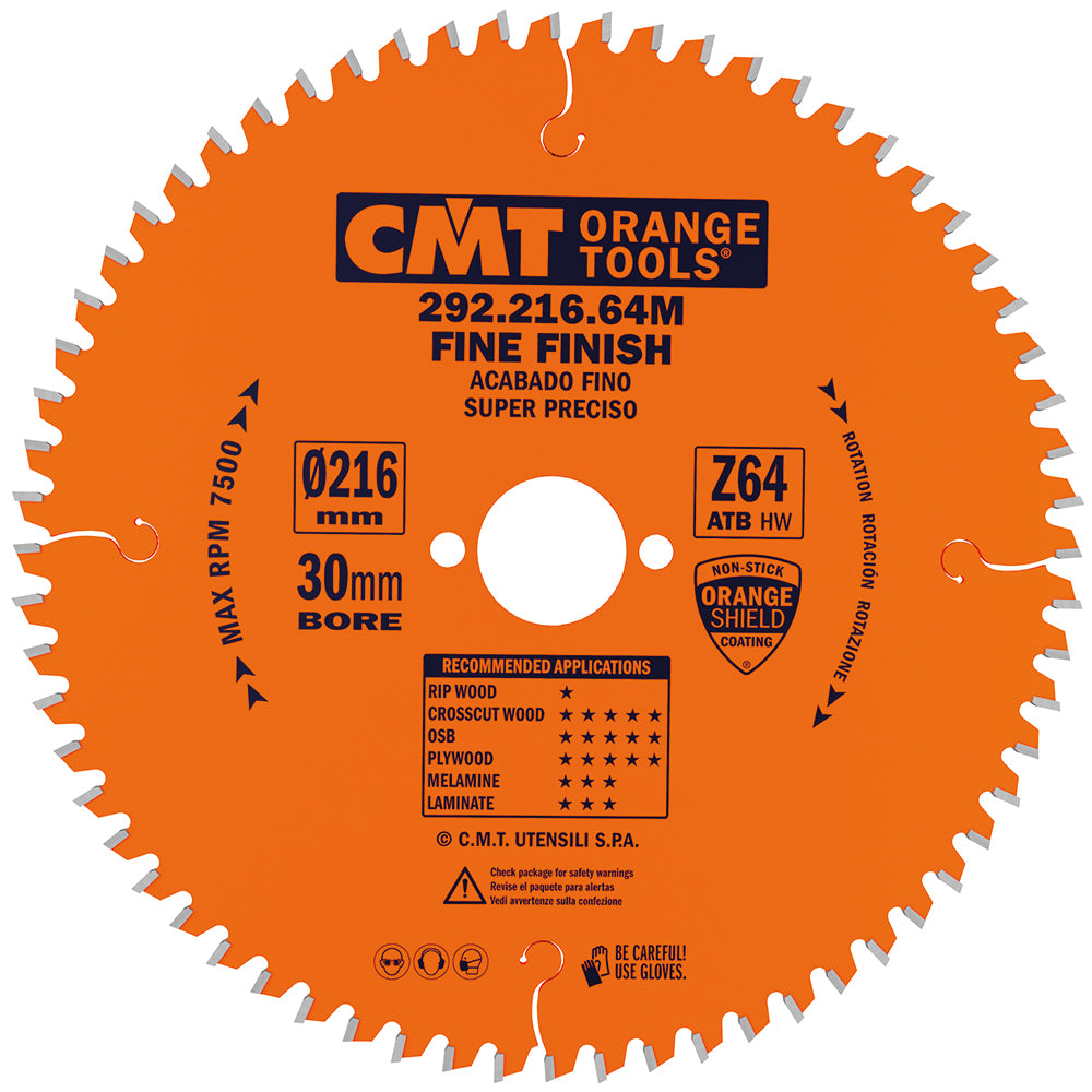 FINE FINISHING SAW BLADE 260X2.5/1.8X30 Z=80 ATB -5?
