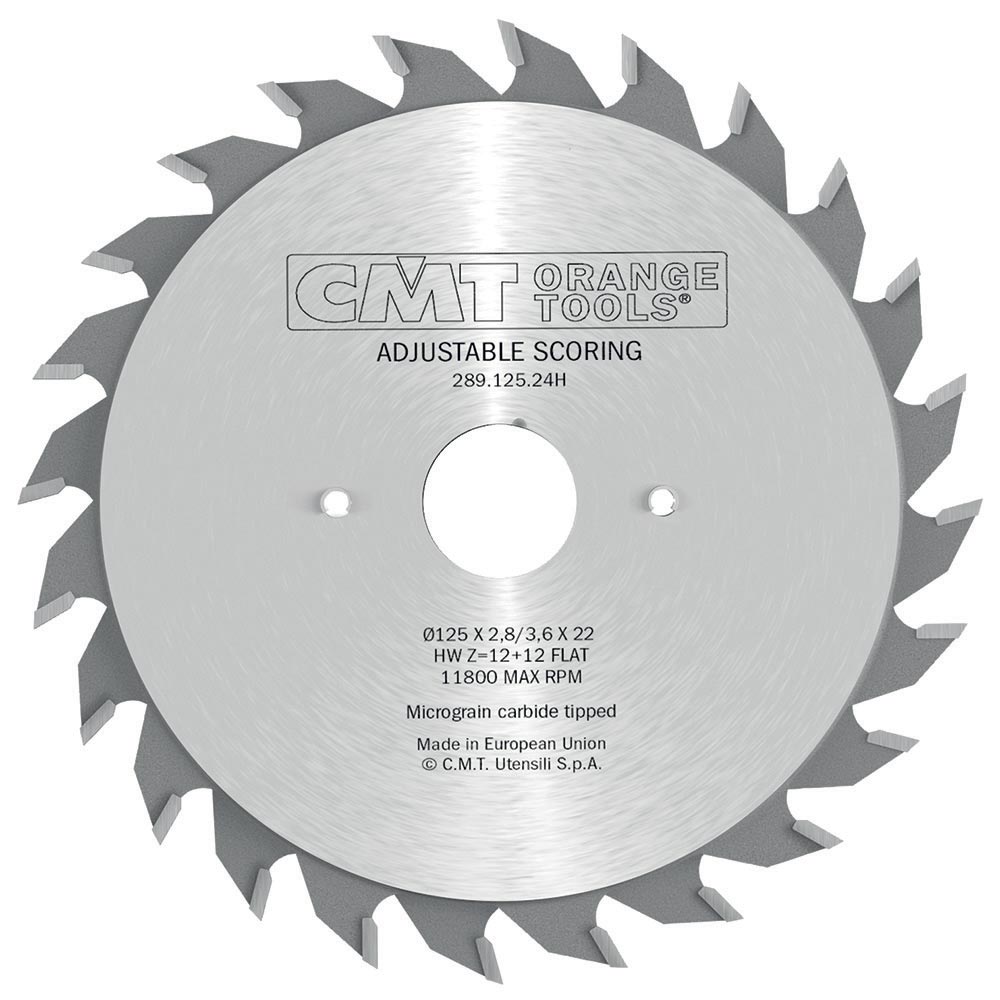 FLAT ADJUSTAB.SCORING BLADE 100X2.8-3.6X20 Z20