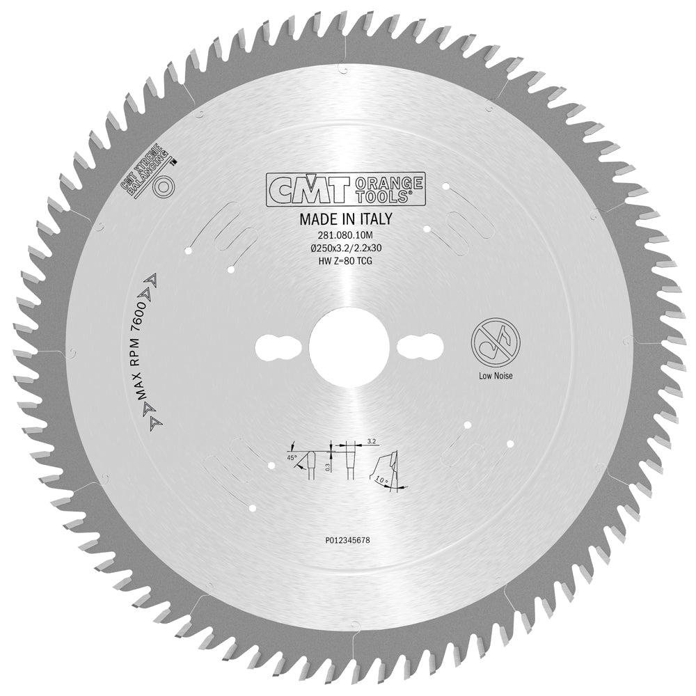 Laminate-Chipboard Saw Blade 350X3.5X30 Z108 10Hwg