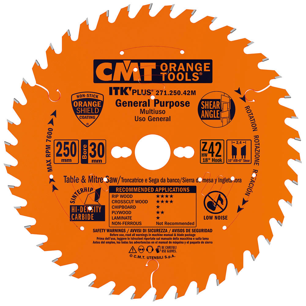 Itk Plus Rip And Crosscut Saw Blade Hw 184X1.7X20(+16+15,87)