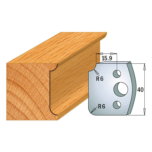 Pair Knvies Hl 40X4Mm
