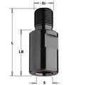 Arbor S=M10-M12X1 Lb=25
