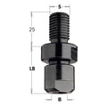 Chuck W/Out Collet S=M14X2 For S=10-12-12.7Mm