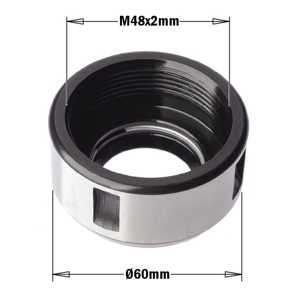 Clamping Nut For "Din6388" Collet   Rh