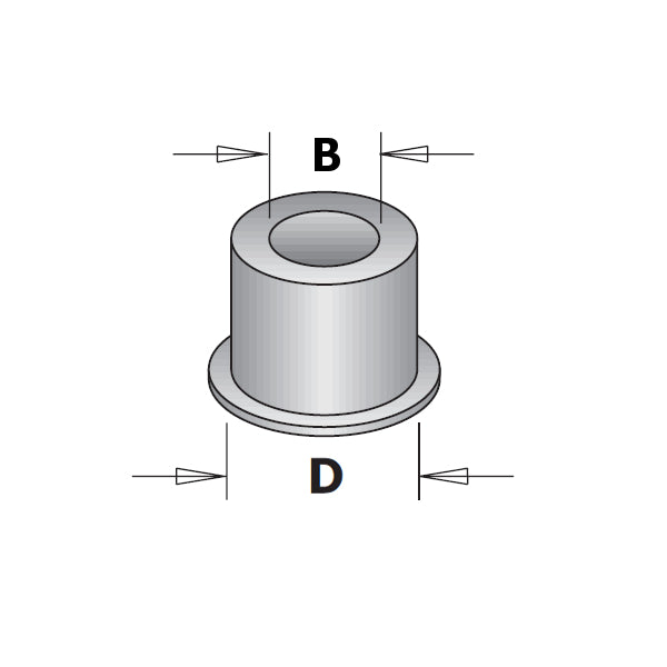 Reduction Bushing For Bear. D=4.76 D=12.7